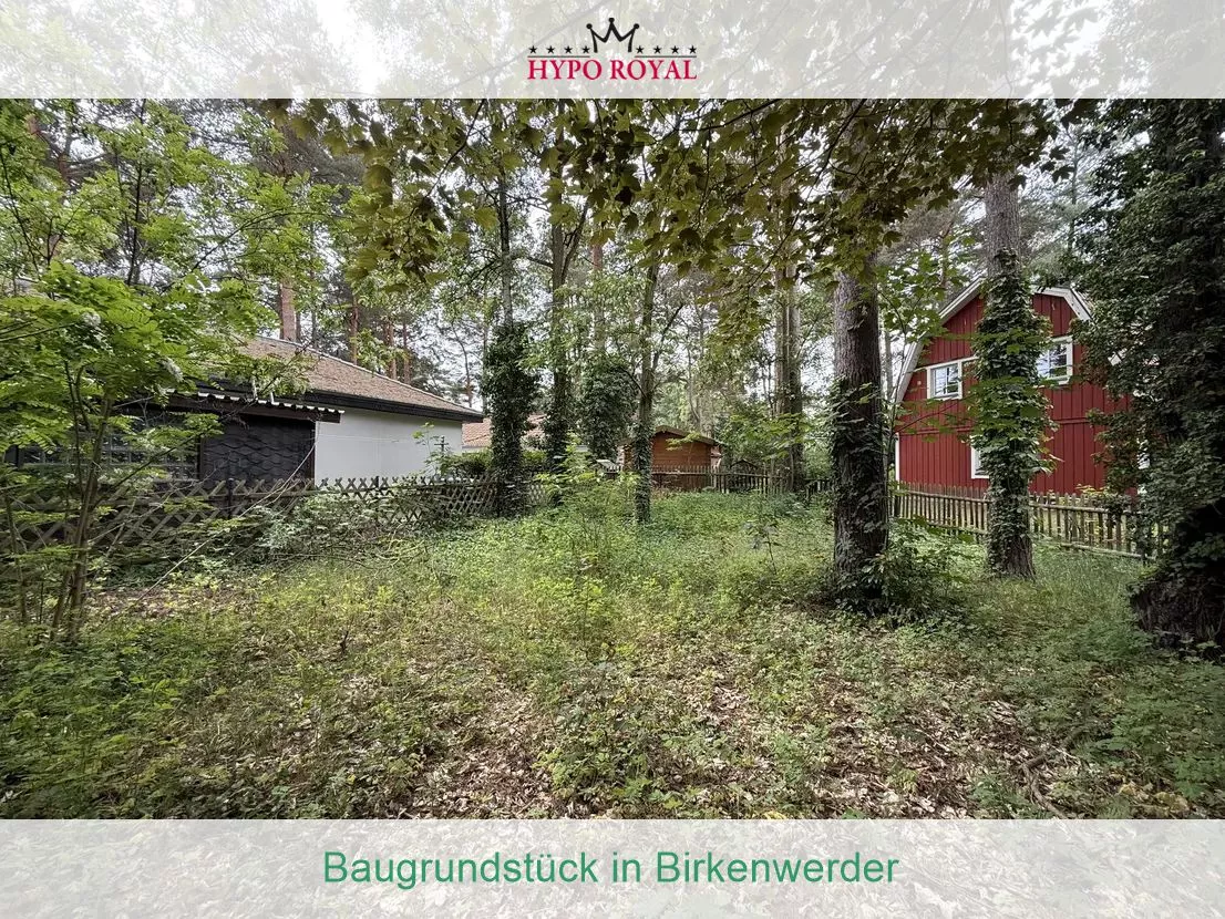 Baugrundstück in Birkenwerder